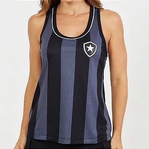 Camiseta Regata Botafogo Presença Fem Original Braziline
