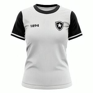 Camisa Botafogo Troféu Feminina Adulto Branco Original Braziline