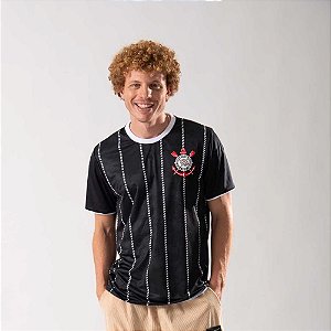 Camiseta Corinthians Corinto Masculina Oficial Braziline