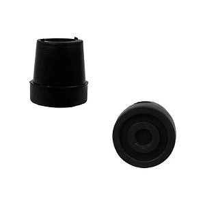 Kit 2x Ponteira Pé de Borracha 3/4 Bengala Muleta Artipé