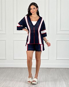 CONJUNTO C/ SHORT MARINA