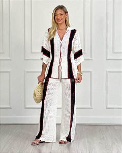 CONJUNTO CALÇA MARINA