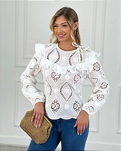 BLUSA BORDADOS SUENOS