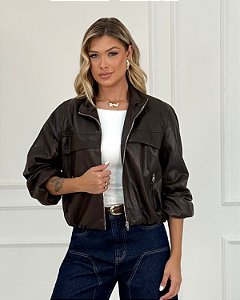 JAQUETA DETALHE ZIPER