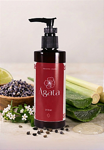 Sabonete Líquido Terapêutico Ágata - Lemongrass com Aloe Vera
