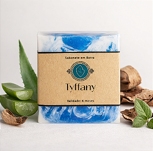 Sabonete em Barra Terapêutico Tyffany - Cascas e Folhas