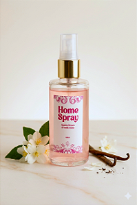 Home Spray Jasmim Branco e Vanilla Home 60 ml