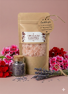 Escalda Pés para Criculação Sanguínea de Lavanda e Gerânio