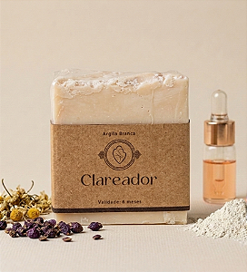 Sabonete em barra Terapêutico argila branca - argila branca