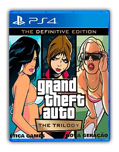 Gta - Grand Theft Auto: The Trilogy The Definitive Edition PS4 Mídia Digital