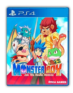 Monster Boy e o Reino Amaldiçoado PS4 Mídia Digital