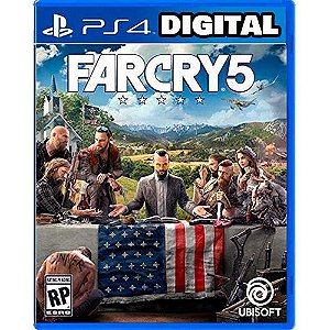 Far Cry 5 - PS4 - Midia Digital