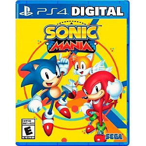Sonic Mania - Ps4 - Mídia Digital