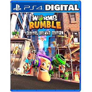 Worms Rumble Digital Deluxe Edition Ps4 - Ps5 - Mídia Digital 