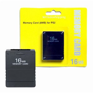 Memory card para PS2 Playstation 2 16 MB Cartao de memoria