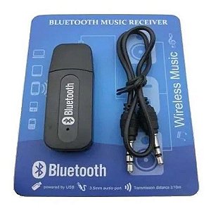 Receptor Bluetooth Usb P2 Áudio Stereo F inova.
