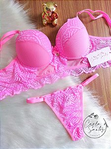 Conjunto cropped Anitta -Rosa bb