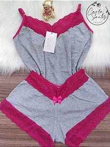 Baby doll Algodão - Pink