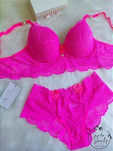 Conjunto Luana - Pink neon