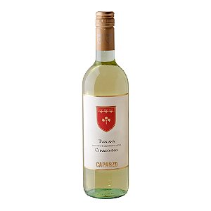 Vinho Branco Italiano Chardonnay Toscana Caparzo 2020 750ml