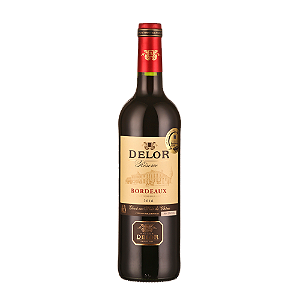 Vinho Tinto Francês Delor Reserve AOC Bordeaux 2019