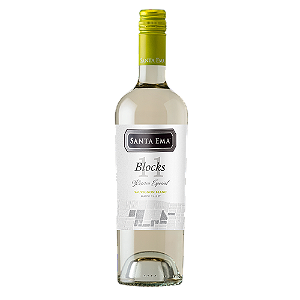 Vinho Branco Chileno Sauvignon Blanc Blocks Santa Ema 2022