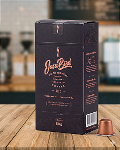 Café do Jacú Bird Super Premium Organic Coffee em Cápsulas 50g