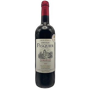 Vinho Tinto Frances Chateau Pasquier Bordeaux 2020