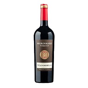 Vinho Tinto Italiano Mandorla Negroamaro Puglia IGT 2021