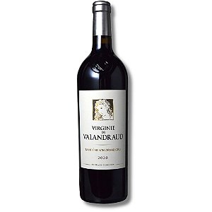 Vinho Tinto Frances Virginie de Valandraud Saint-Emilion Grand Cru 2020 750ml