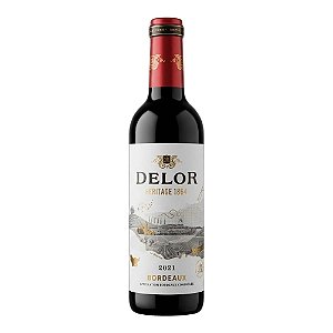 Vinho Tinto Frances Delor Heritage Bordeaux 2021 375ml