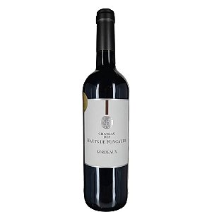 Vinho Tinto Francês Château des Hauts de Foncaude Bordeaux 2018 750 ml