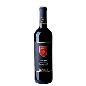 Vinho Tinto Italiano Sangiovese Toscana IGT Caparzo 2021