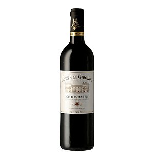 Vinho Tinto Francês Comte de Gironde Bordeaux 2019