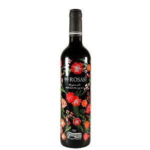 Vinho Tinto Espanhol Orgânico 99 Rosas Edição Especial 2020