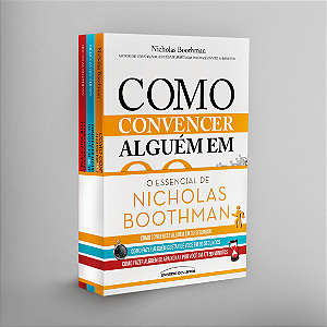 PRÉ-VENDA - Kit O essencial de Nicholas Boothman