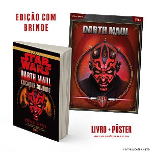 PRÉ-VENDA - Star Wars: Darth Maul – Caçador Sombrio - Edição com brinde!
