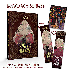 PRÉ-VENDA - Libélula Negra — Uma fantasia sáfica e sombria para fãs de romances góticos