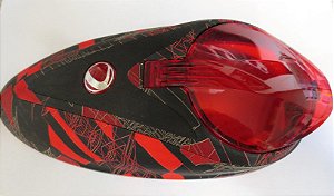 Top Shell Rotor R1 Red Cloth