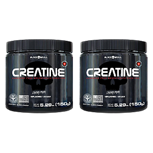 Creatina 150g BlackSkull Pura Monoidratada 2 Unidades