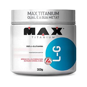 Glutamina 300g Max Titanium