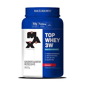 Top Whey 3W +Performance Max Titanium