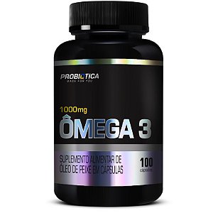 Omega 3 100 Cápsulas Probiótica