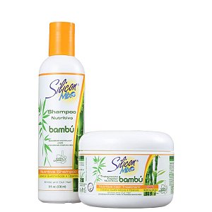 Kit Silicon Mix Bambú Shampoo 236ml + Máscara Nutritivo 225g