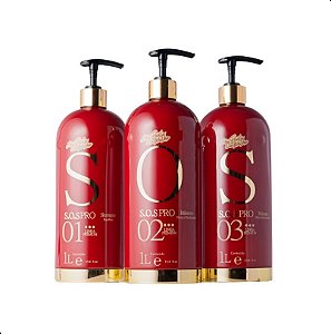 Kit de Tratamento SOS 3 Passos - AP Professional