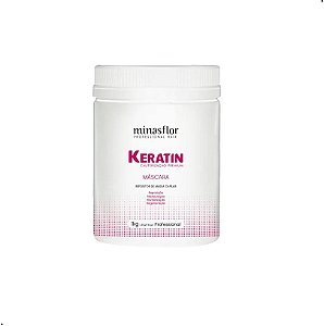 Máscara Keratin Cauterização Premium 1Kg - Minas Flor