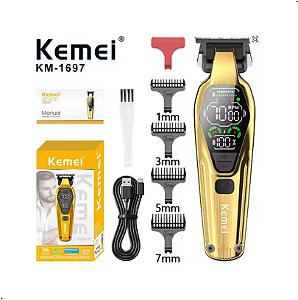 Máquina de Acabamento Kemei Km-1697 - Bivolt