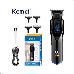 Máquina de Acabamento de Cabelo Kemei km- 1556 - Bivolt