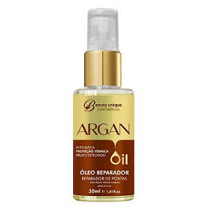 Óleo Reparador de Pontas Argan Oil Beauty Unique - 30ml
