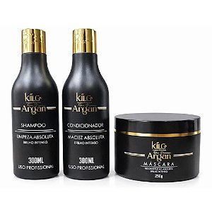 Kit Home Care Argan 3 Passos - Kiilg
